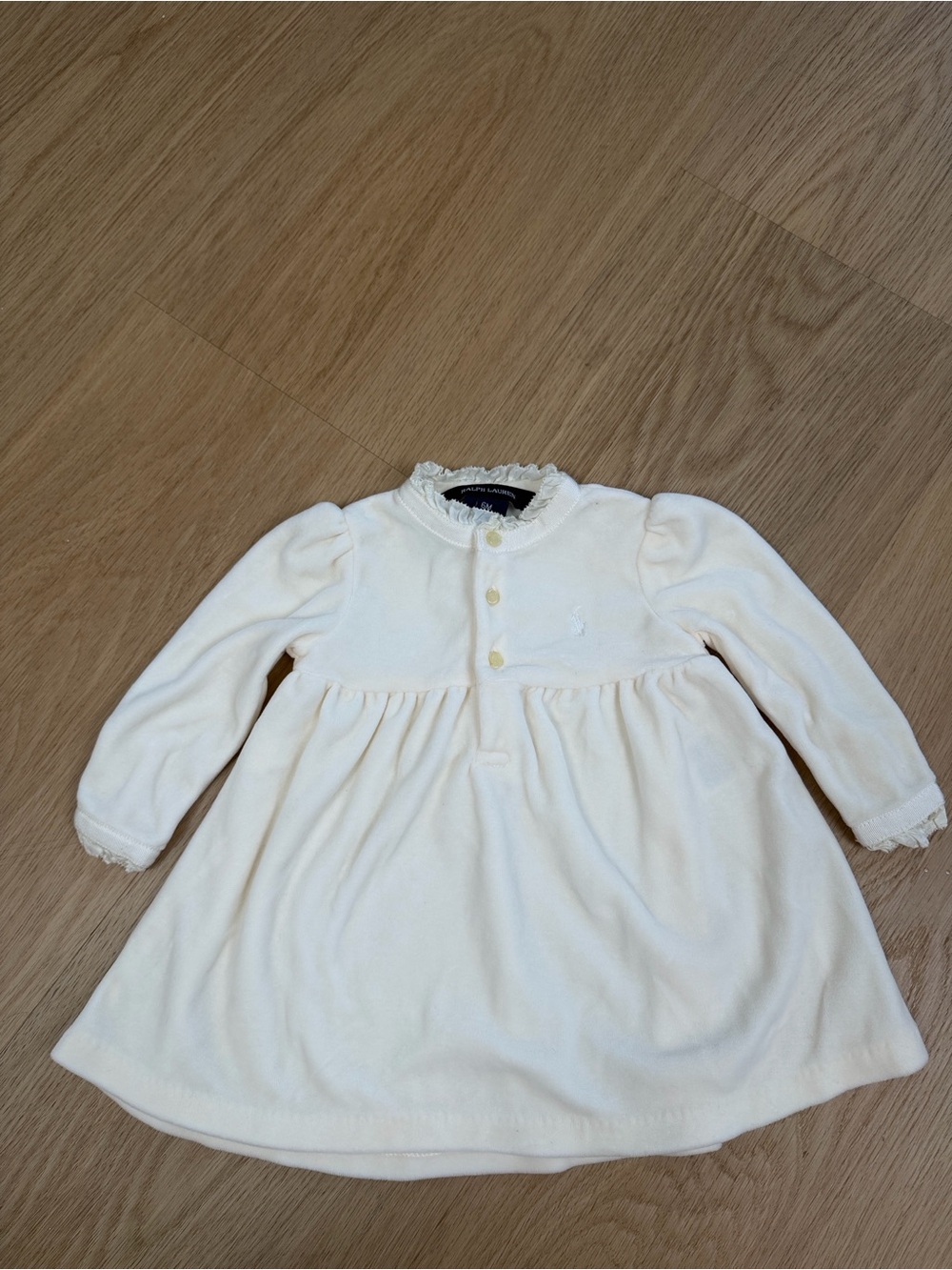 Ralph Lauren Velvet Baby Dress 6M